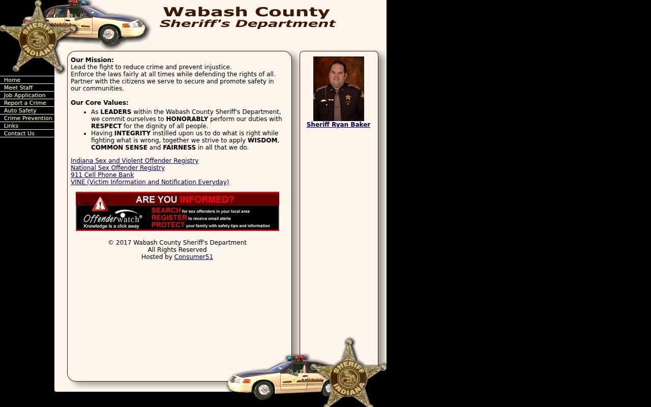 Wabash County warrant search sheriff website