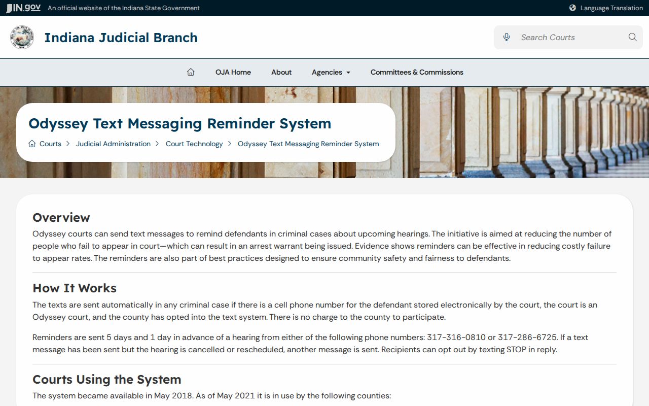 Wabash County active warrant prevention hearing reminders